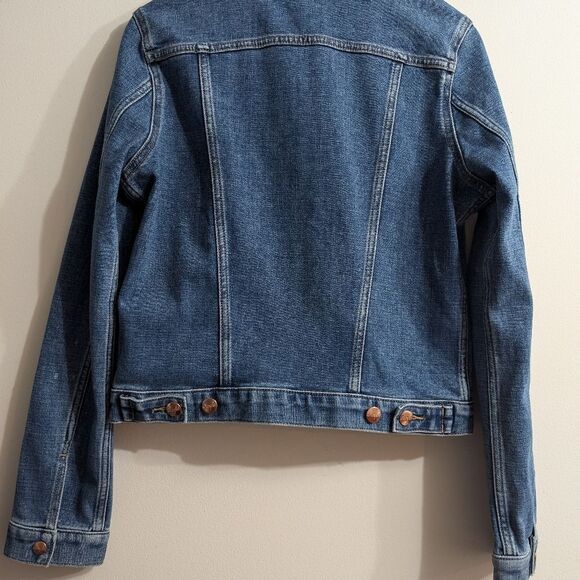 Wrangler Heritage Denim Zip Jacket Size s - Picture 8 of 12